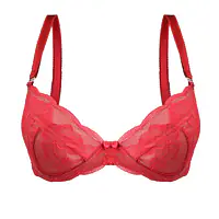 Biustonosz Amelia typu push-up to nowa propozycja bazowa marki Mediolano!
Model zapewnia podniesienie i uwydatnienie biustu, dzięki czemu optycznie zwiększa jego objętość i dodaje kształtów. Brak bocznych fiszbin zapewnia  komfort noszenie przez cały dzień, bez uczucia sztywności czy ucisku. Dzięki niższemu mostkowi, biustonosz jest idealny do noszenia z ubraniami o głębszym dekolcie, zapewniając jednocześnie stabilne podparcie dla biustu.
Obwód biustonosza wykonany jest z delikatnej siatki, co sprawia, że jest on bardziej elastyczny i dopasowuje się do kształtu ciała. Miski z  beżowo-pudrowej pianki pokrytej delikatną czerwoną koronką nadają mu lekkości i eleganckiego wyglądu, wnętrze misek wyściełane bawełną, co zapewnia uczucie miękkości i wygody na skórze.
Ramiączka biustonosza są regulowane, co umożliwia idealne dopasowanie do sylwetki, dodatkowo, są one odpinane, co pozwala na noszenie biustonosza w różnych stylizacjach. Biustonosz wyposażony jest również w wyjmowane wkładki, co daje możliwość dostosowania poziomu podparcia do własnych preferencji oraz umożliwia łatwe czyszczenie i pranie.
Skład surowcowy: 78% Poliamid, 10% Elastan, 7% Bawełna, 5%Poliester.